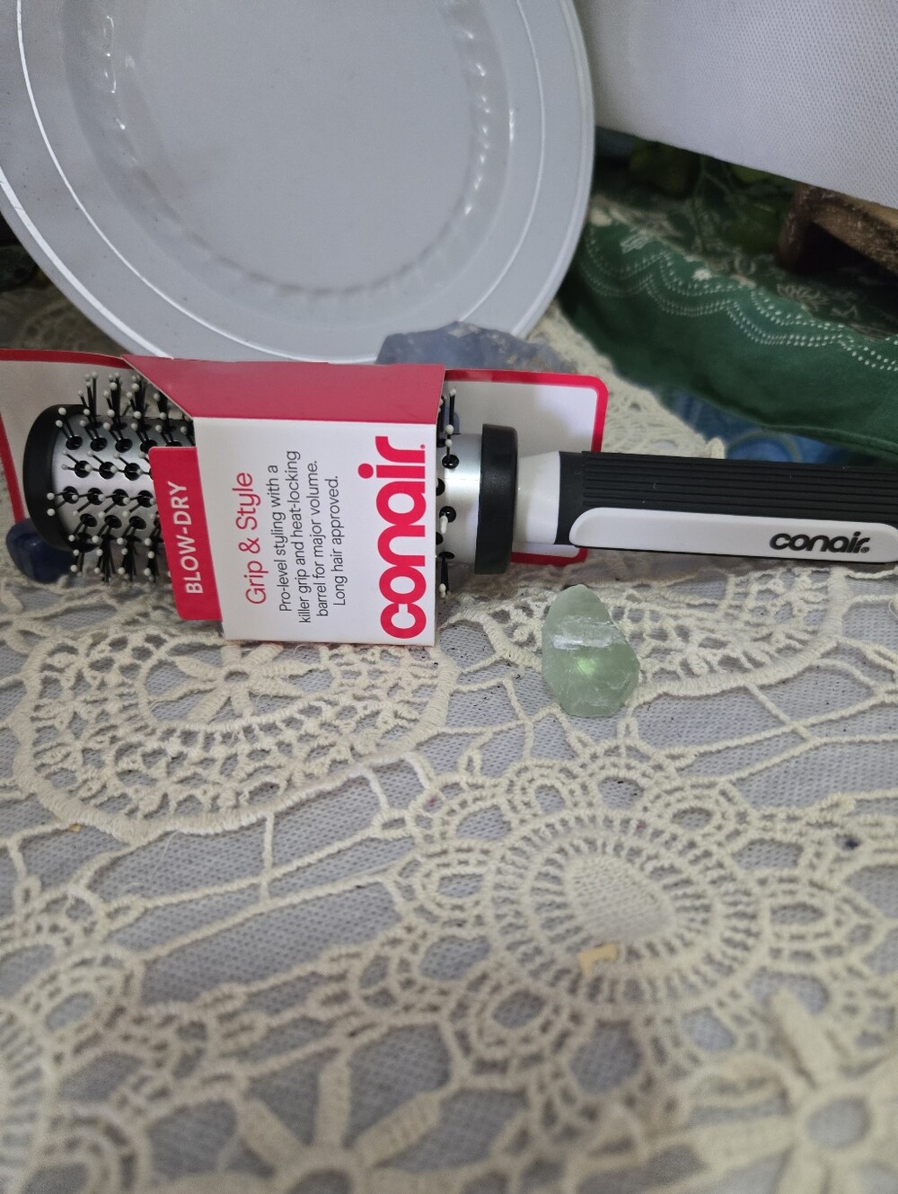 4/$15 Conair Grip & Style Blow-Dry Styling Brush | 90s Y2K Blowout Hair Tool
